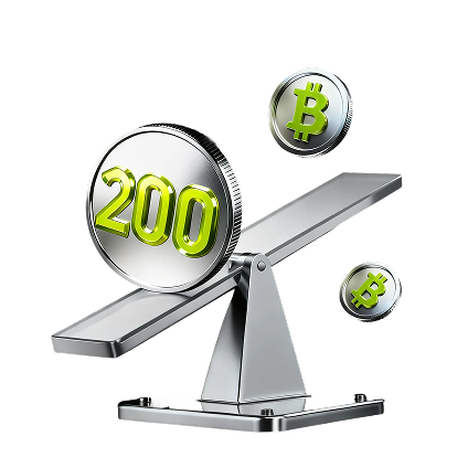 <p>최대 200배 레버리지, 암호화폐, 귀금속 및 주식 거래 지원</p>